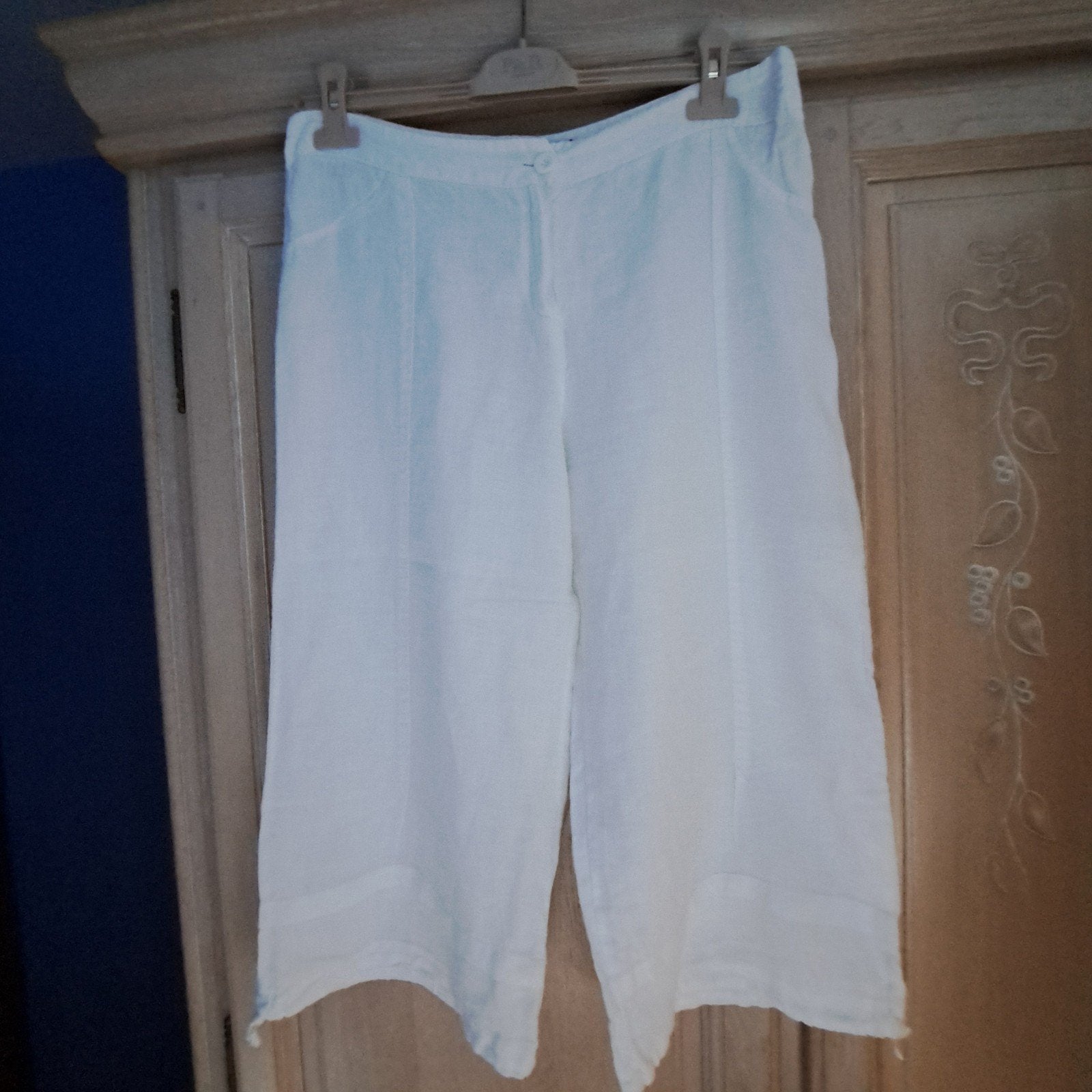 Linnen broek maat XL italiaans ( ong 40 BE), Vêtements | Femmes, Taille 46/48 (XL) ou plus grande, Enlèvement ou Envoi, Comme neuf