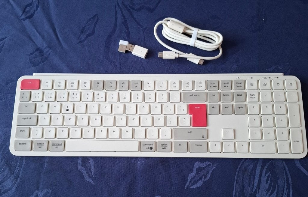 Keychron B6 Pro ultradun draadloos toetsenbord, Computers en Software, Keychron, Multi-device, Nieuw, Ophalen of Verzenden