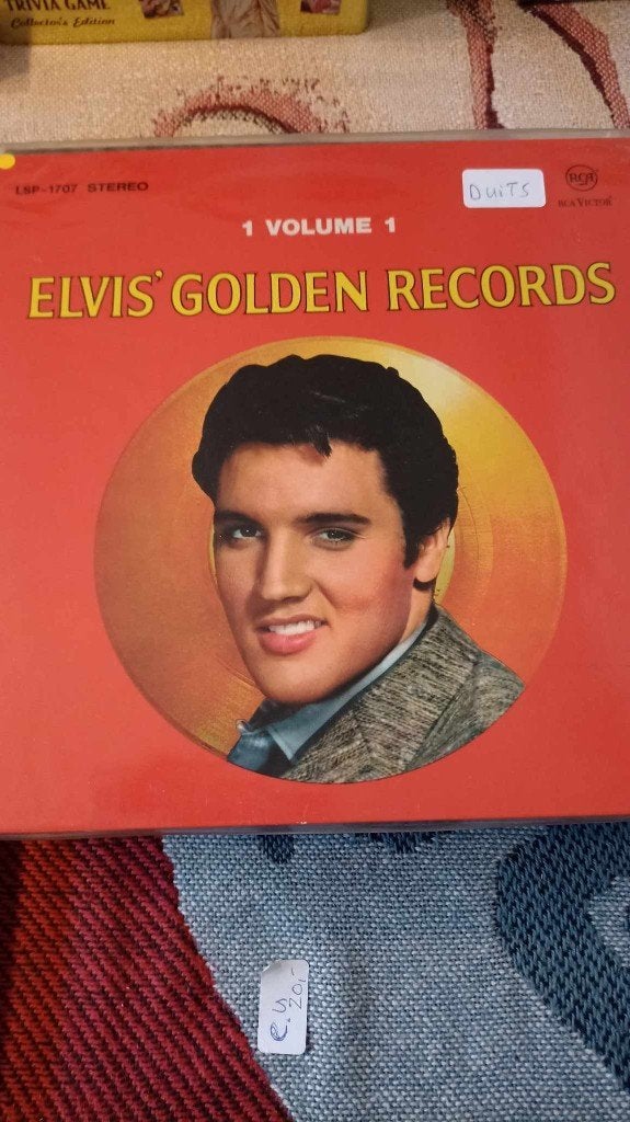 Elvis lp, golden records 1, Duitse persing, Slechts 5 euro., CD & DVD, Vinyles | Rock, Enlèvement ou Envoi, Rock 'n' roll, Utilisé