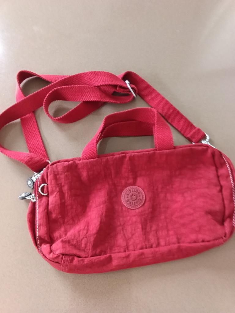 Kipling handtas, Ophalen of Verzenden, Zo goed als nieuw, Rood, Handtas