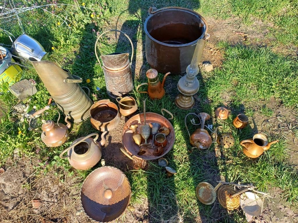 Koperen potten ed, Ophalen