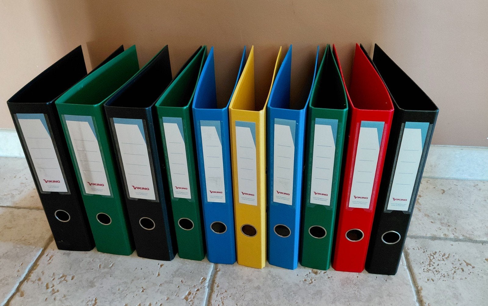 10 stuks ordners, Zakelijke goederen, Kantoor en Winkelinrichting | Kantoorartikelen, Ophalen of Verzenden, Nieuw in verpakking