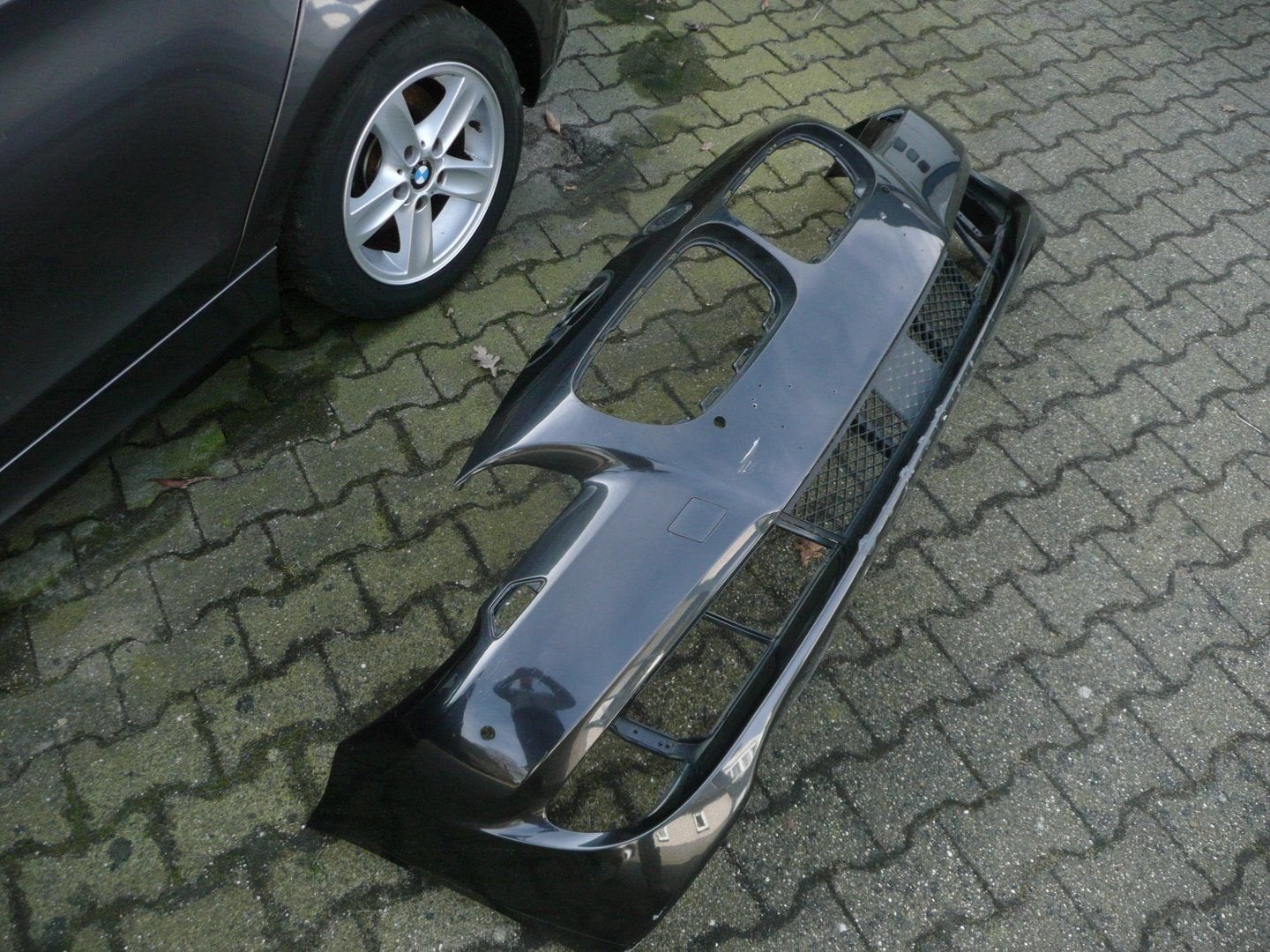 BMW 5-serie F10 F11 Bumper Voorbumper 723233620 PDC Koplamp., Auto-onderdelen, Gebruikt, -, Voor, -