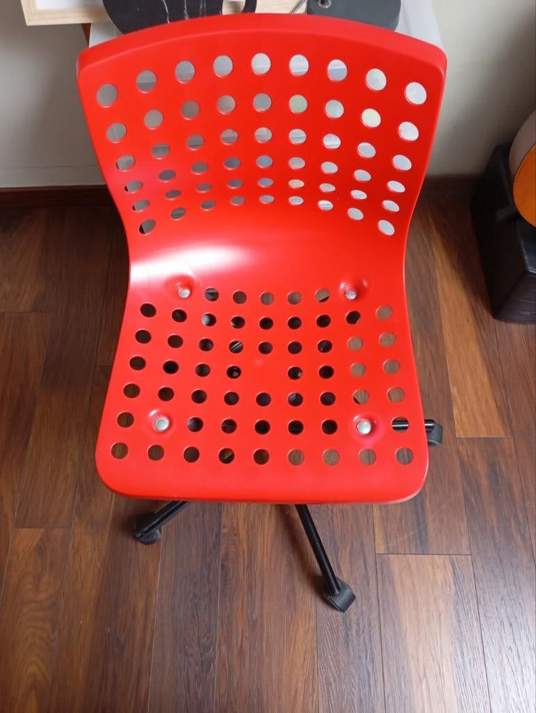 Chaise de bureau, Maison & Meubles, Chaises de bureau, Enlèvement, Rouge, Chaise de bureau