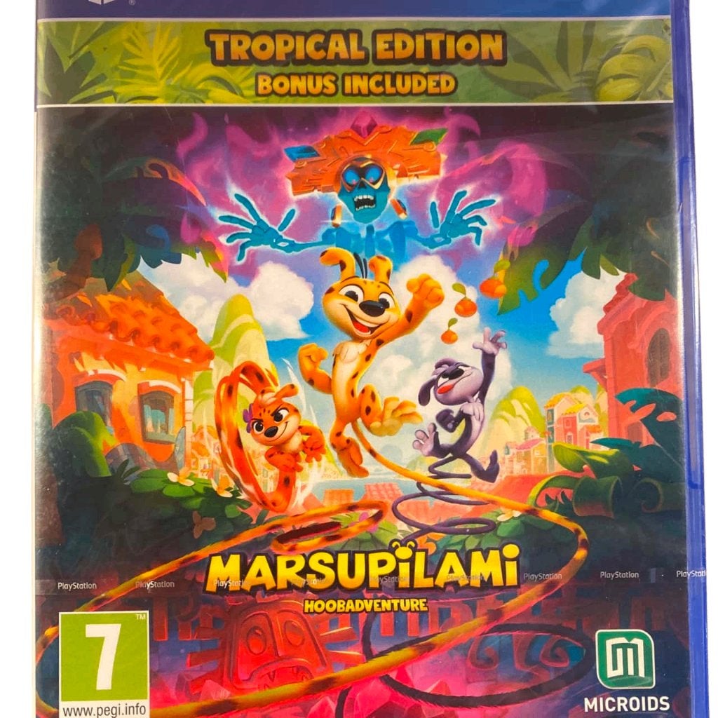 PS4- Marsupilami Hoobadventure - Tropical Edition (Sealed), Neuf, 1 joueur, Aventure et Action, Un ordinateur