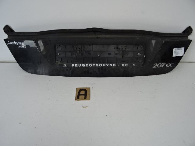 HAYON ARRIÈRE / MALLE Peugeot 207 CC (WB) (01-2007/01-2015), Kontakt-peugeot@peugeot.com, Haillon arrière, Utilisé, Peugeot Deutschland GmbH