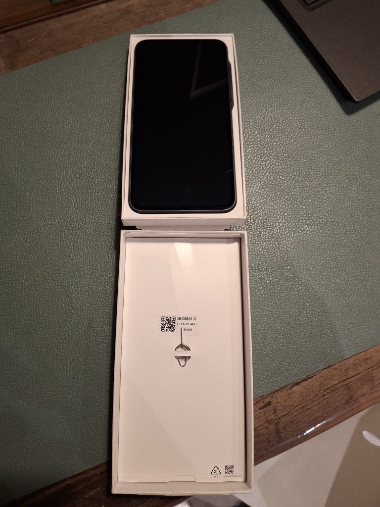 Samsung galaxy A35 128 gb, Ophalen, Blauw, Zo goed als nieuw, Zonder simlock