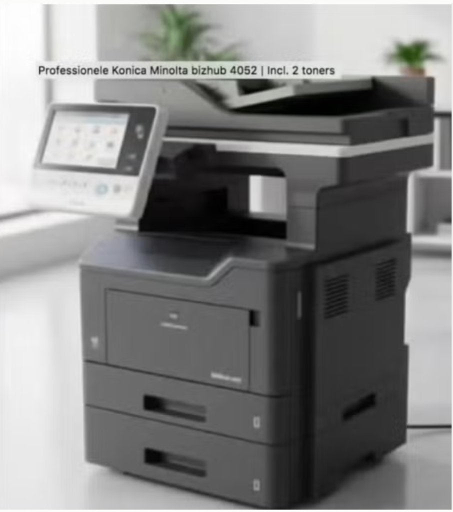 printerProfessionele Konica Minolta bizhub 4052, Computers en Software, Printers, Gebruikt, Printer, Laserprinter, Scannen