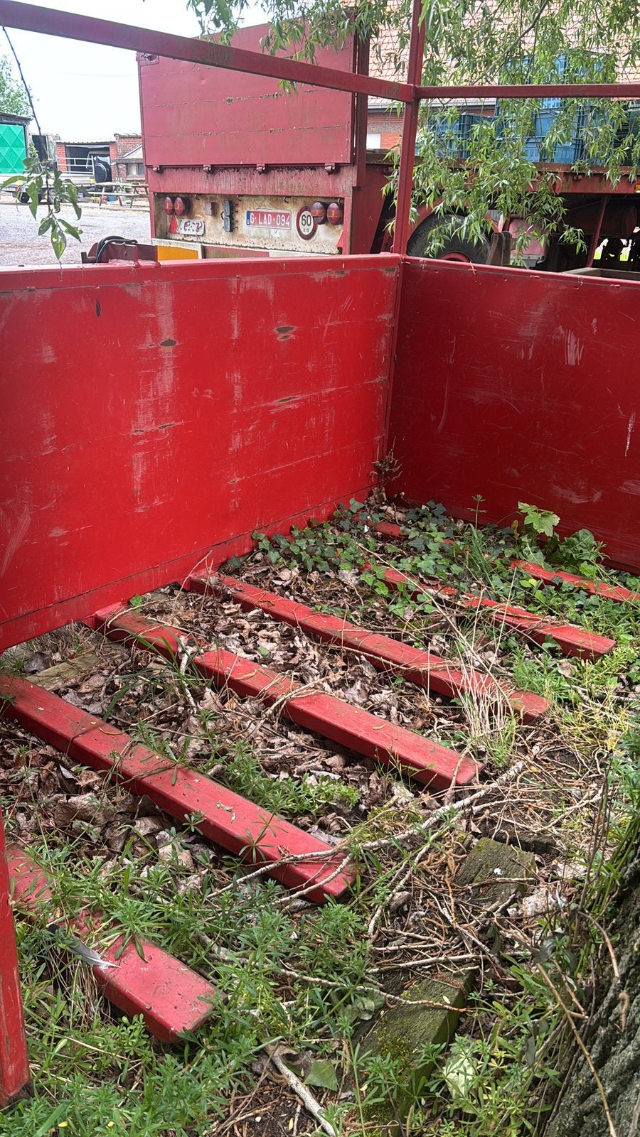 3 dubbele palletvork, Zakelijke goederen, Ophalen