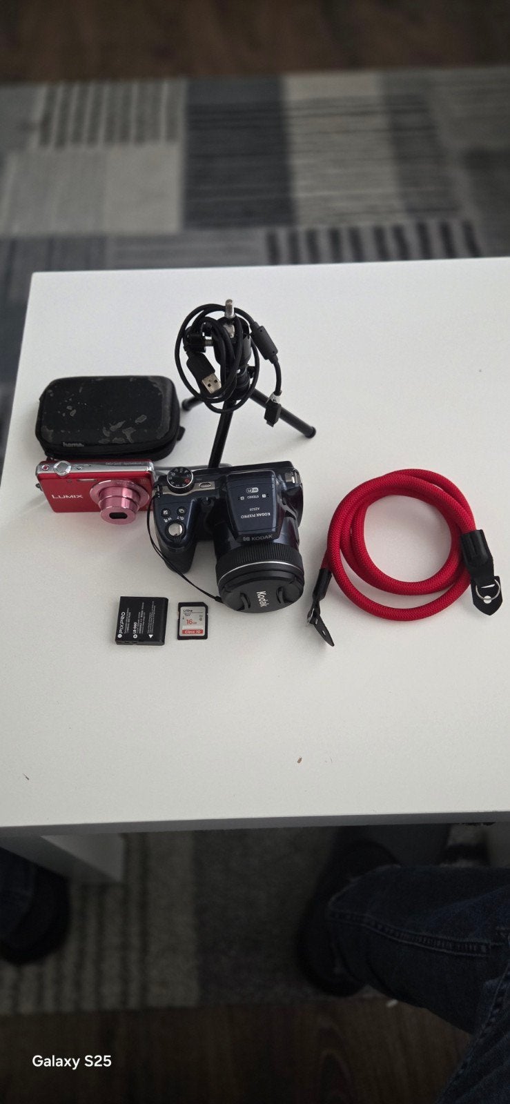 KODAK PIXPRO WI-FI + PANASONIC LUMIX, Ophalen, Geheugenkaart, Panasonic
