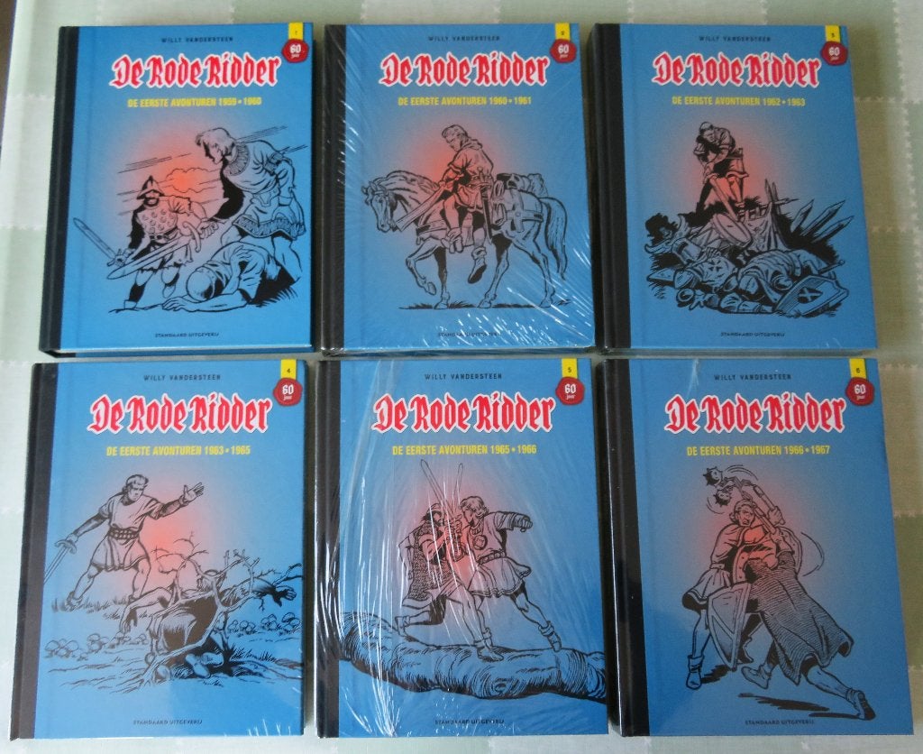 Rode ridder De eerste avonturen luxe, Boeken, Ophalen of Verzenden, Zo goed als nieuw, Willy Vandersteen