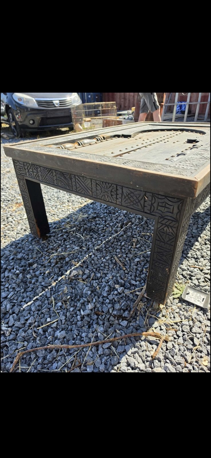 Table marocaine, Enlèvement, Comme neuf, Bois