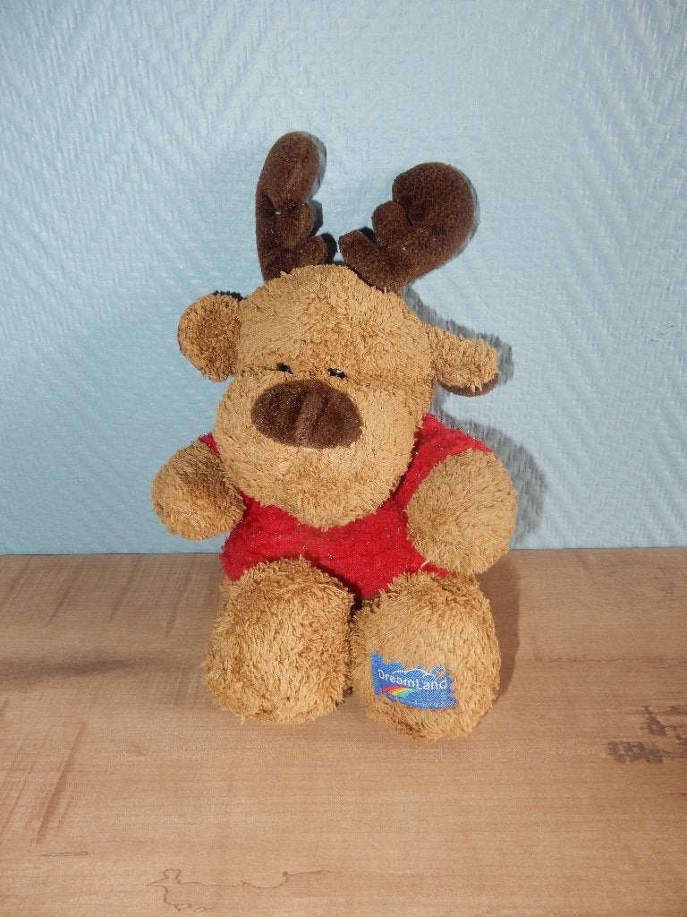 nr.81 - Knuffel: eland, Ophalen of Verzenden, Zo goed als nieuw