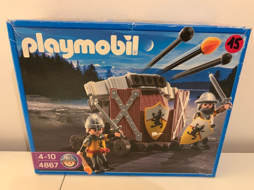 PLAYMOBIL RIDDERSET 4867, Complete set, Ophalen of Verzenden, Zo goed als nieuw, Knights
