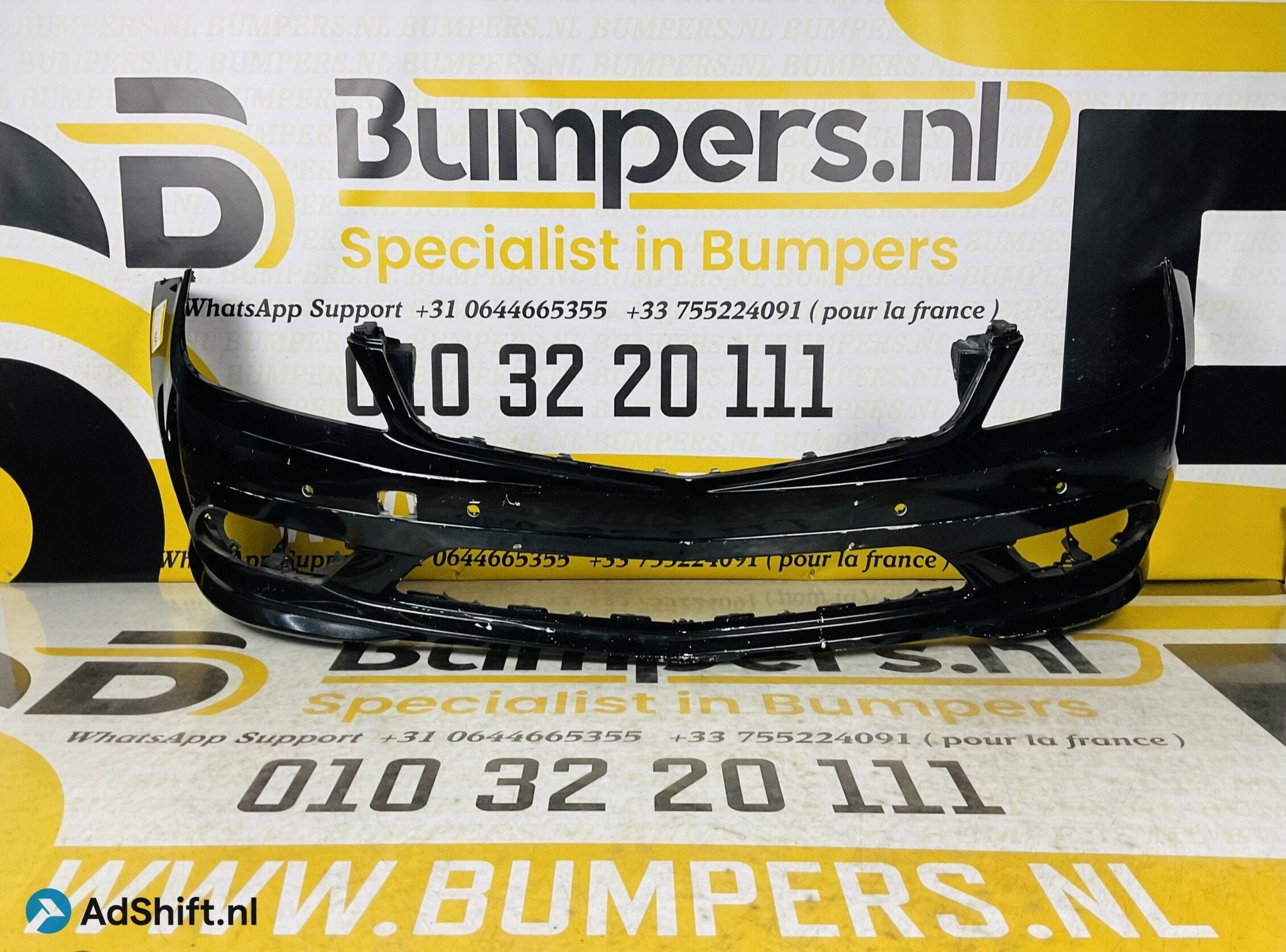 BUMPER Mercedes C Klasse W204 AMG 2007-2010 VOORBUMPER 1-A1-, Bumper