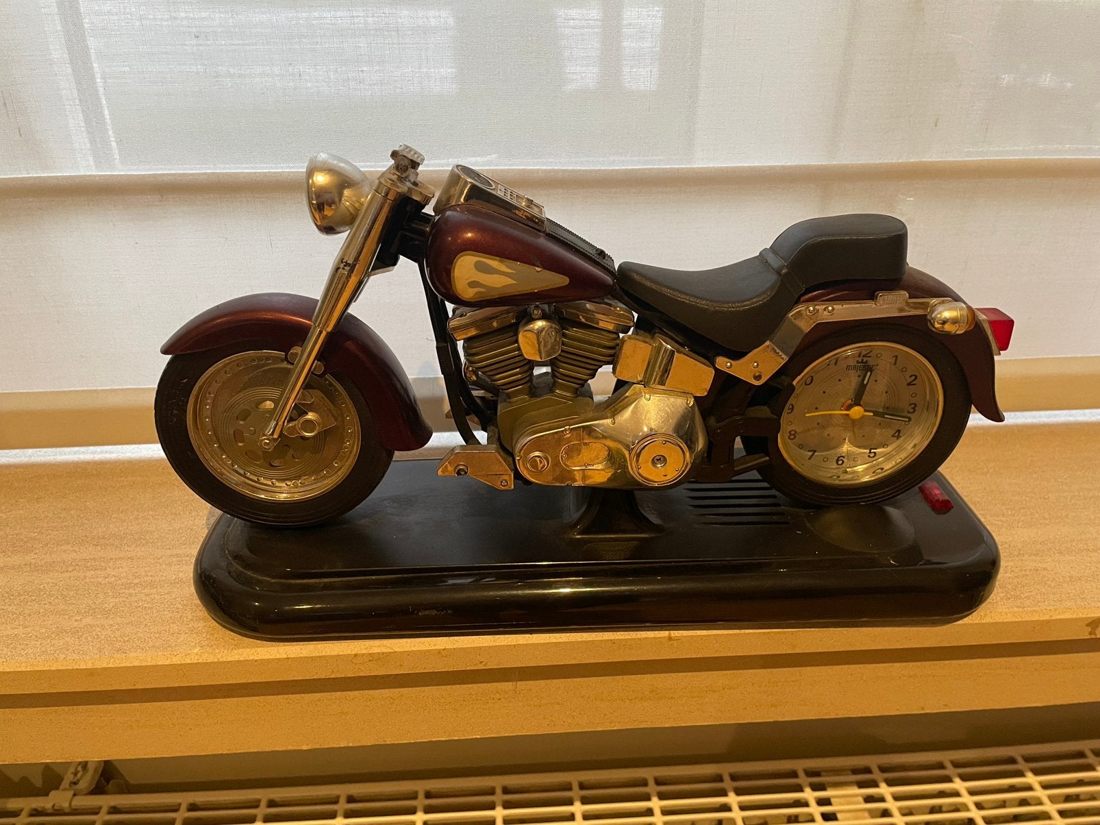 Horloge moto Harley Davidson - décorative et fonctionnelle, Enlèvement ou Envoi, Utilisé, Autres types