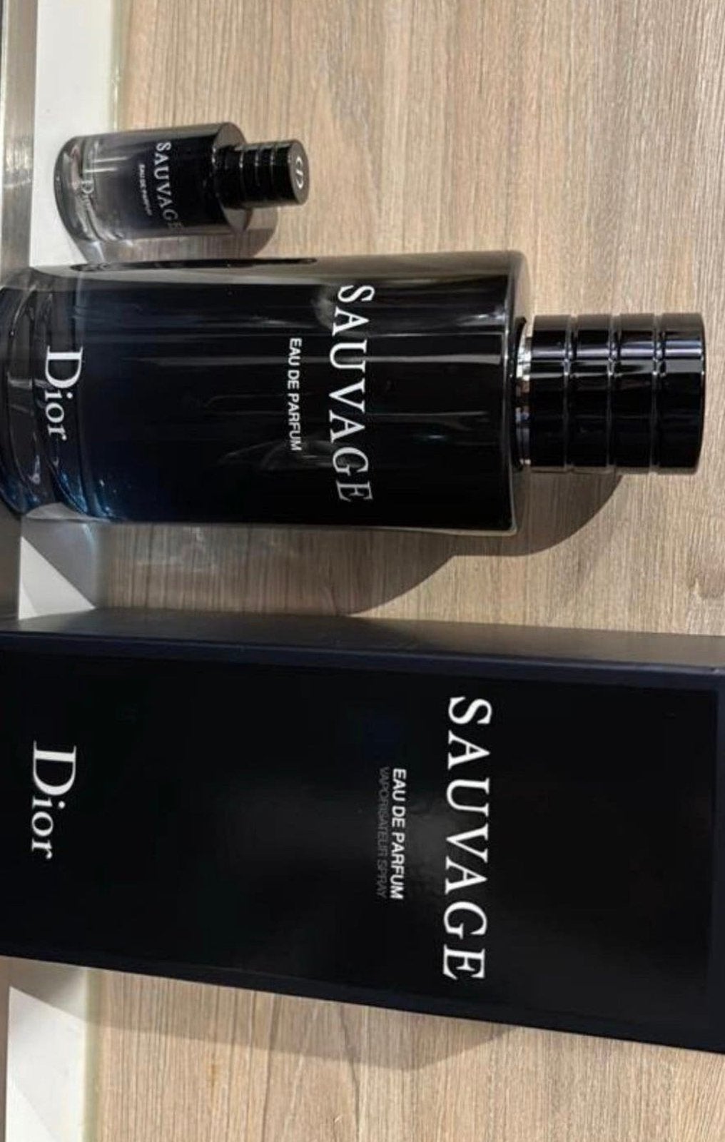 Dior sauvage eau de parfum 200ml, Ophalen of Verzenden, Zo goed als nieuw