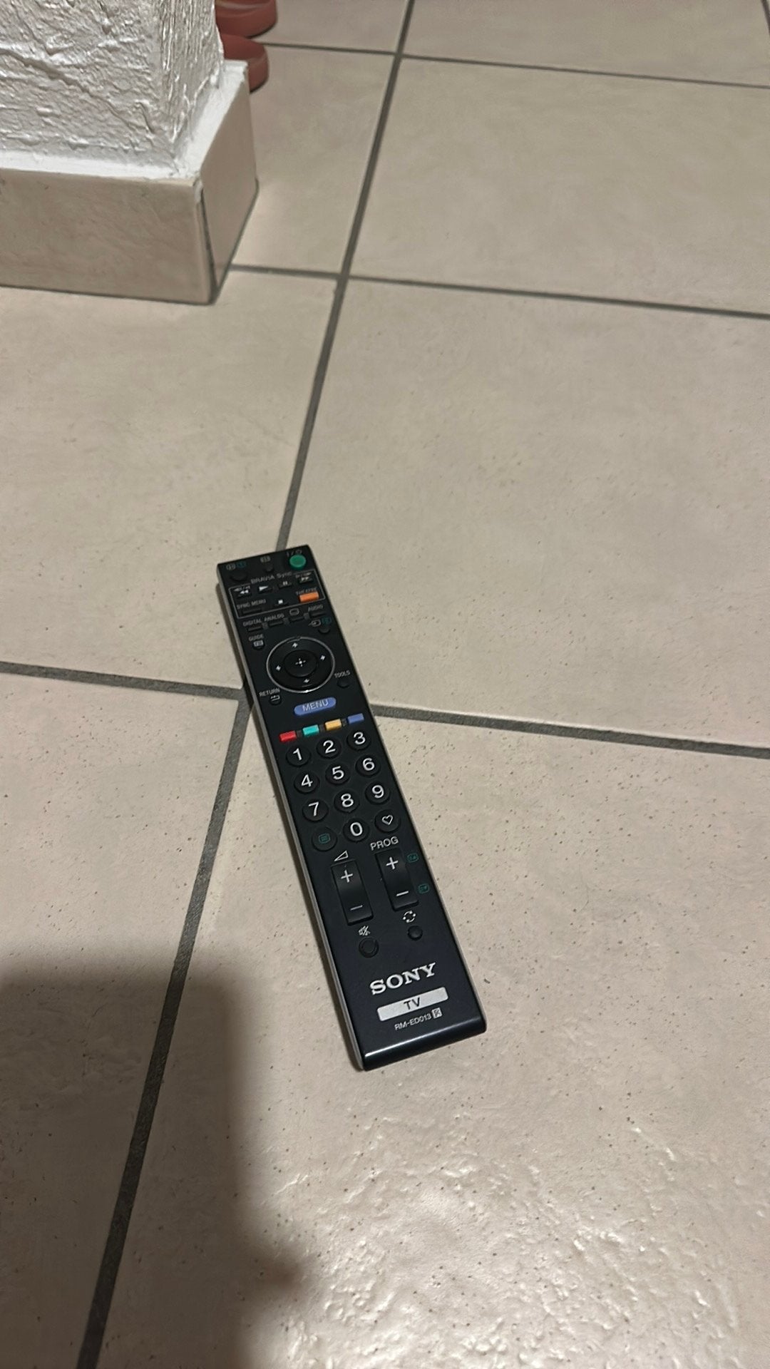 Sony afstandsbediening, Ophalen, Zo goed als nieuw, Tv