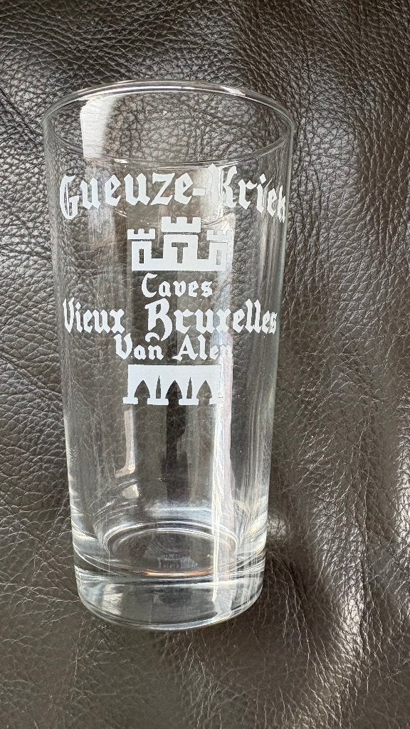 La brasserie Van Alen un verre à bière, Enlèvement ou Envoi, Comme neuf, Verre ou Verres, Autres marques
