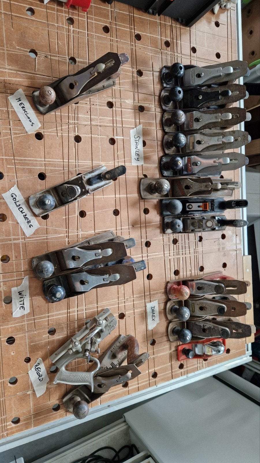 Stanley, record, darex en andere schaven, Ophalen of Verzenden