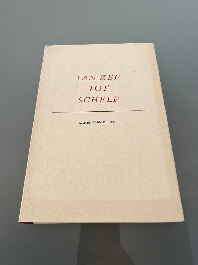 Van zee tot schelp - Karel Jonckheere, Boeken, Ophalen of Verzenden, Zo goed als nieuw