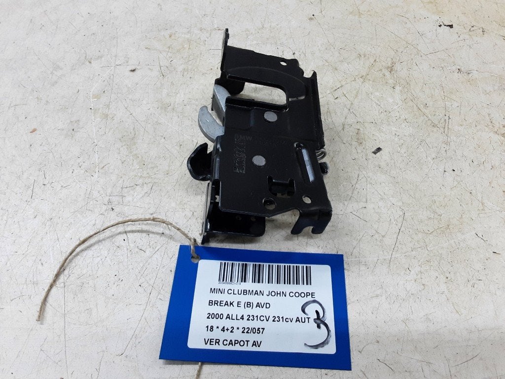 SERRURE CAPOT Mini Clubman (F54) (730057006), Utilisé, Mini