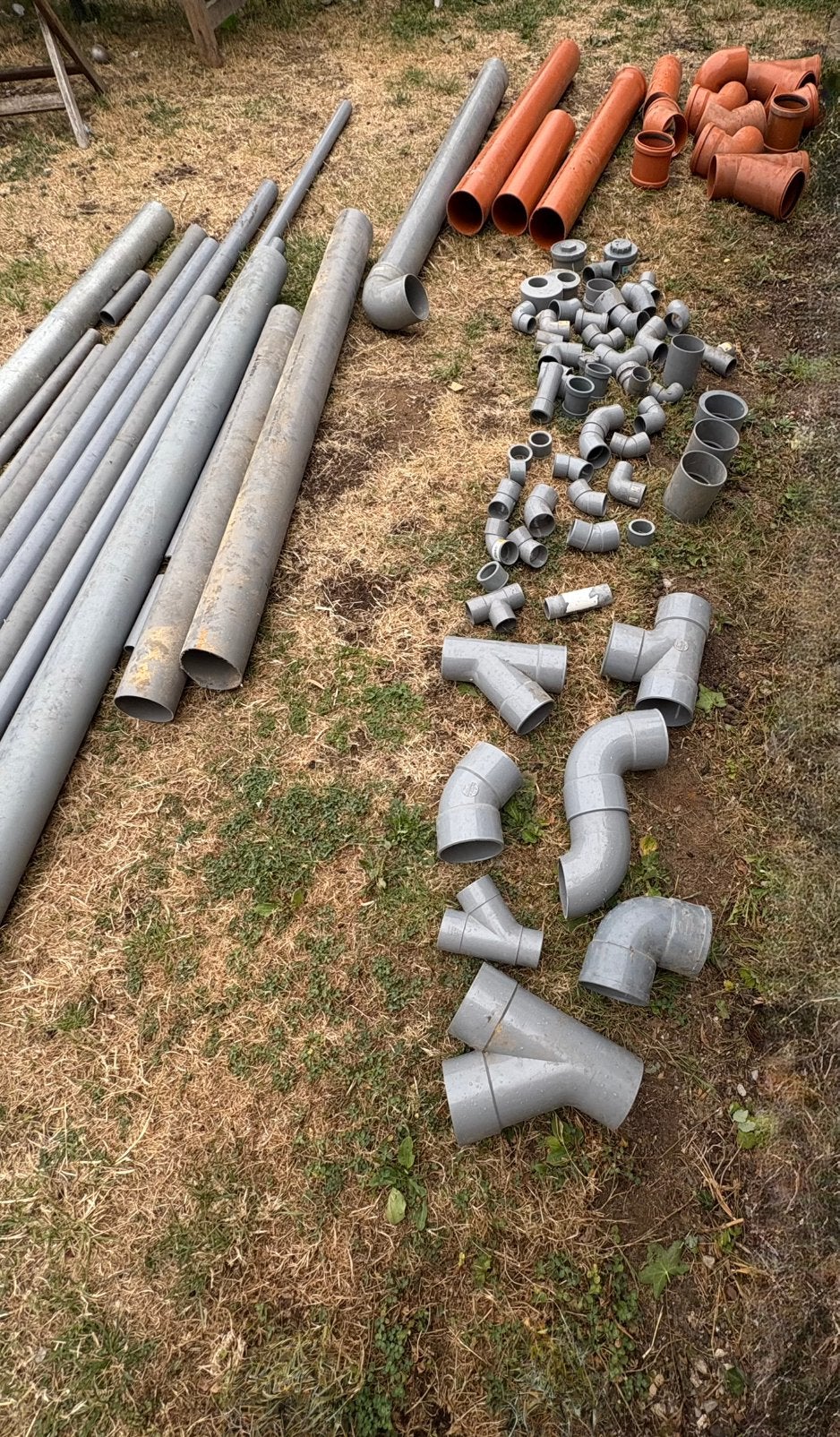 Lot de tuyaux pvc, Ophalen, Zo goed als nieuw, PVC