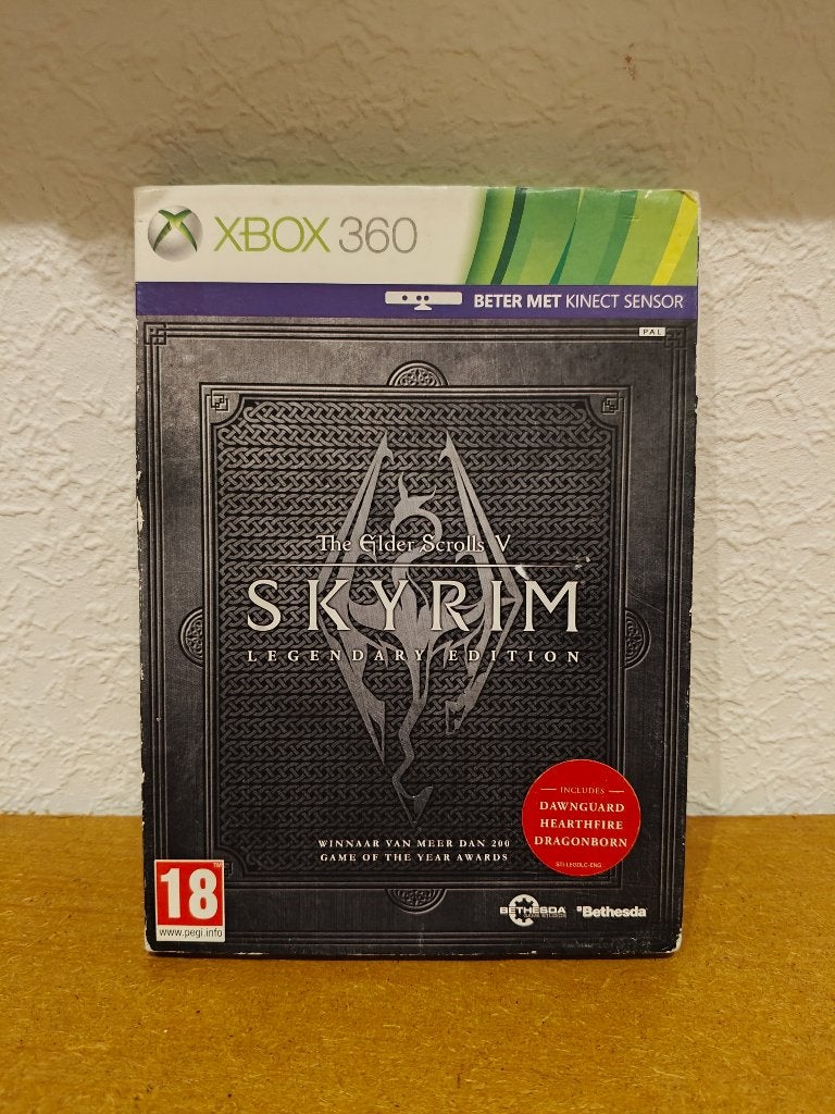 Skyrim Legendary edition Xbox 360, Consoles de jeu & Jeux vidéo, Jeux | Xbox 360, Enlèvement ou Envoi, 1 joueur, À partir de 18 ans
