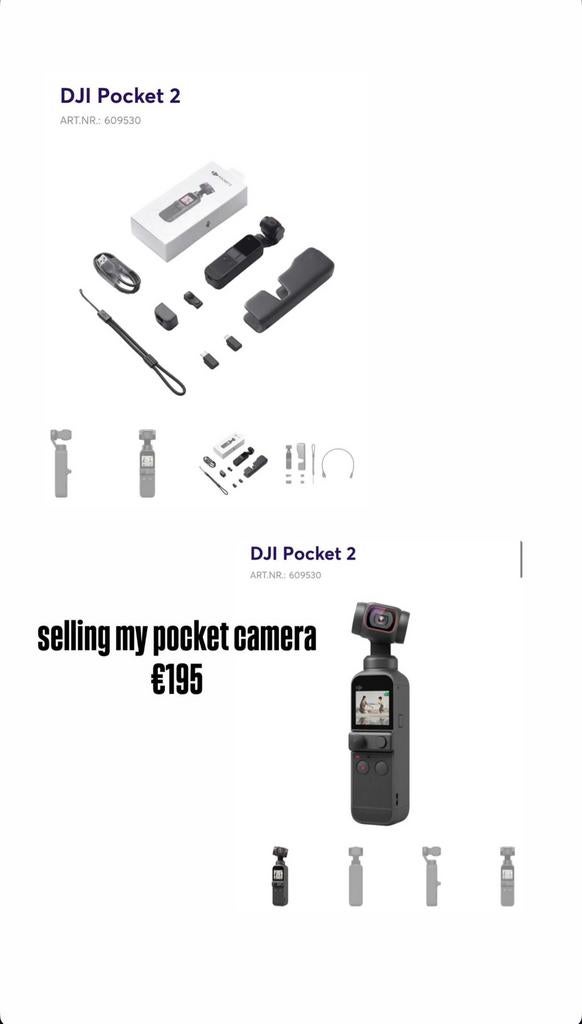 DJI Pocket 2, Ophalen of Verzenden, Zo goed als nieuw