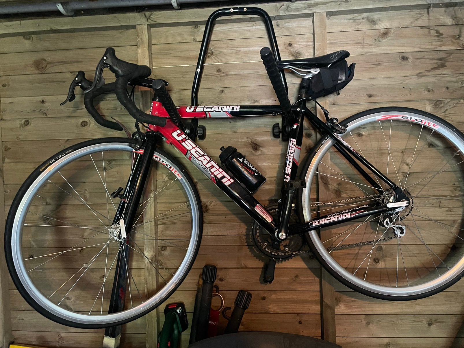 Uscanini racefiets instapmodel, 10 à 15 vitesses, Frein sur jante, 49 à 53 cm, Comme neuf