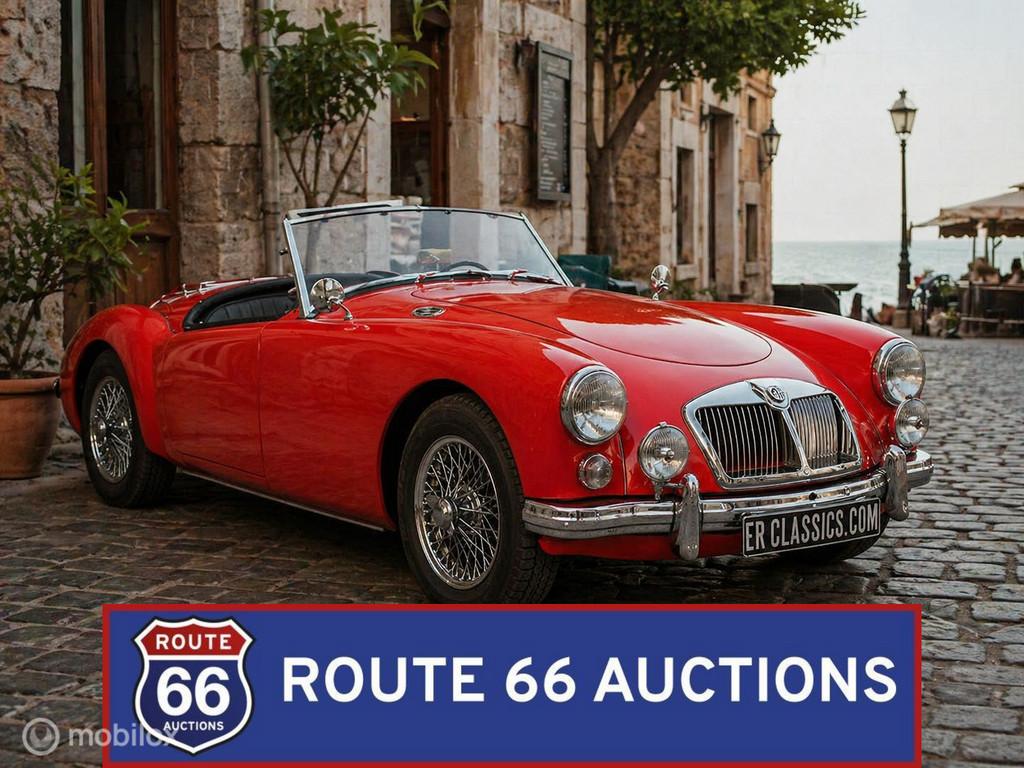 MG MGA MKII Cabriolet | 1962 | Route 66 Auctions, Autos, Achat, Entreprise, Boîte manuelle, Autre carrosserie