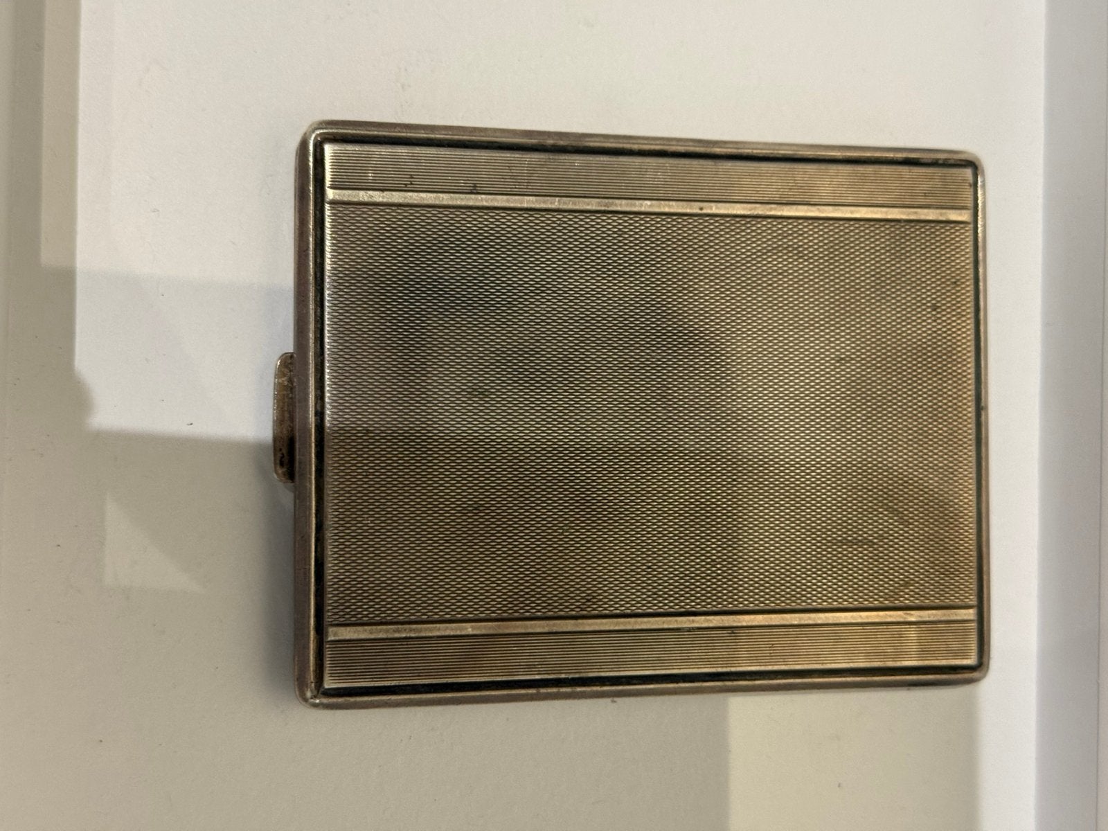 Zilveren sigarenkoker, Ophalen of Verzenden