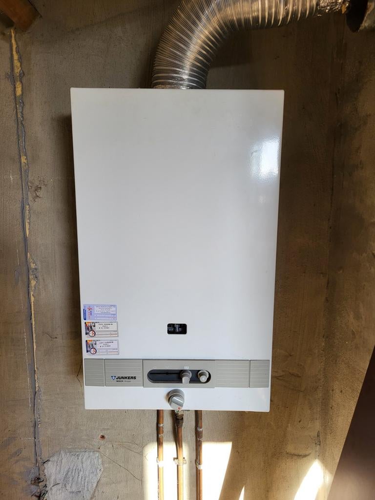 Doorstromer warm water( gas), Ophalen