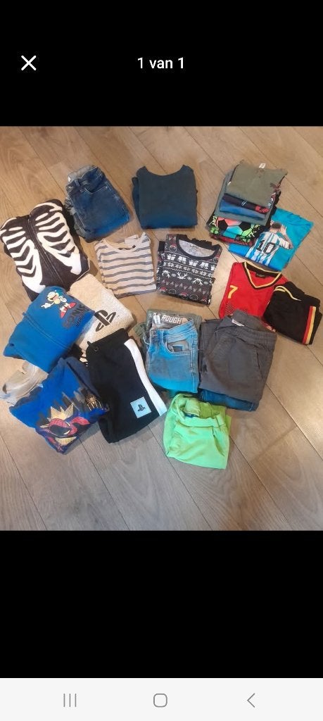 Jongenskledij maat 122, Kinderen en Baby's, Ophalen, Gebruikt, Jongen