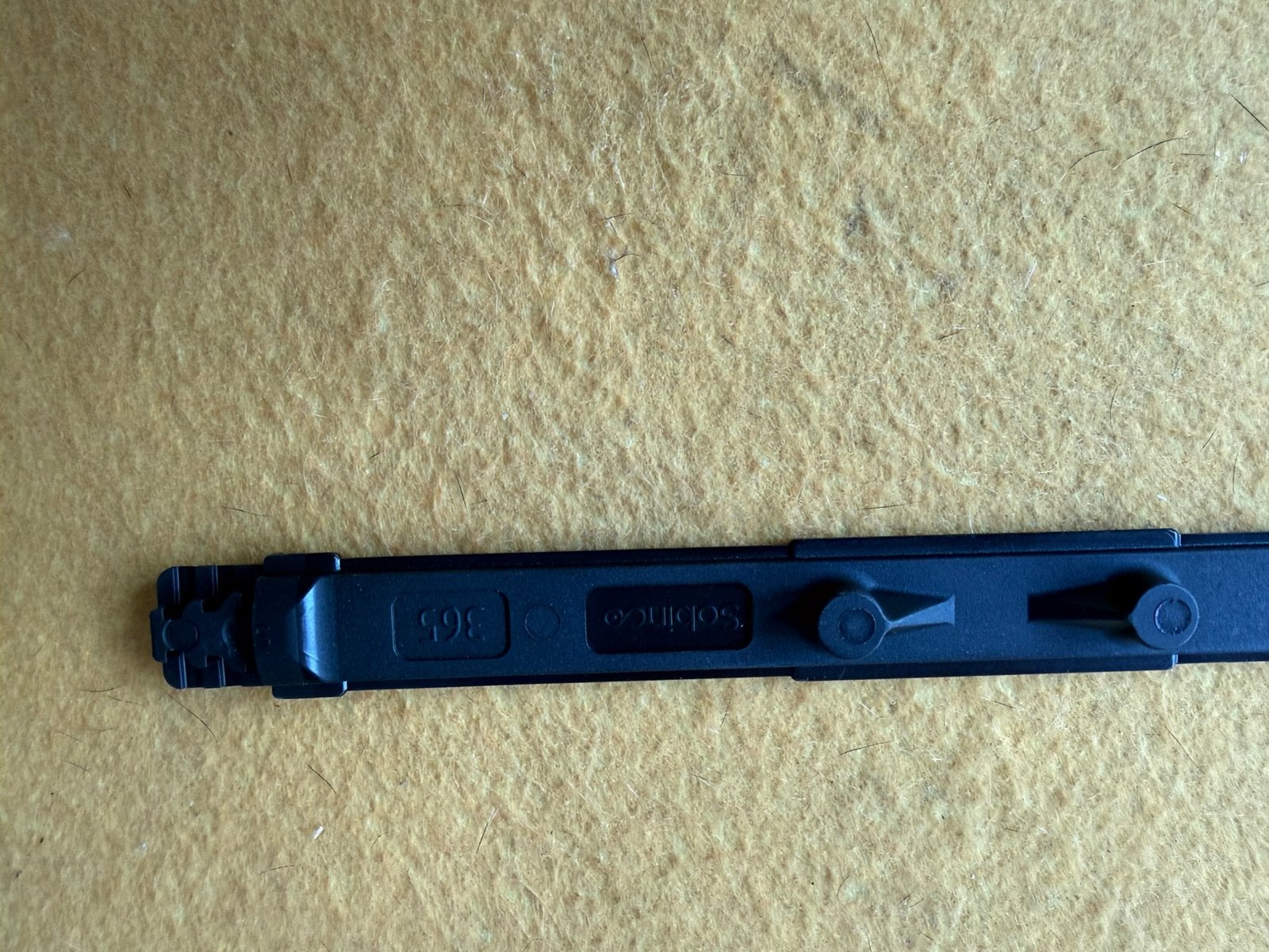 Sobrinco sluitsysteem avoor aluminium ramen 365mm lang., Ophalen of Verzenden, Zo goed als nieuw