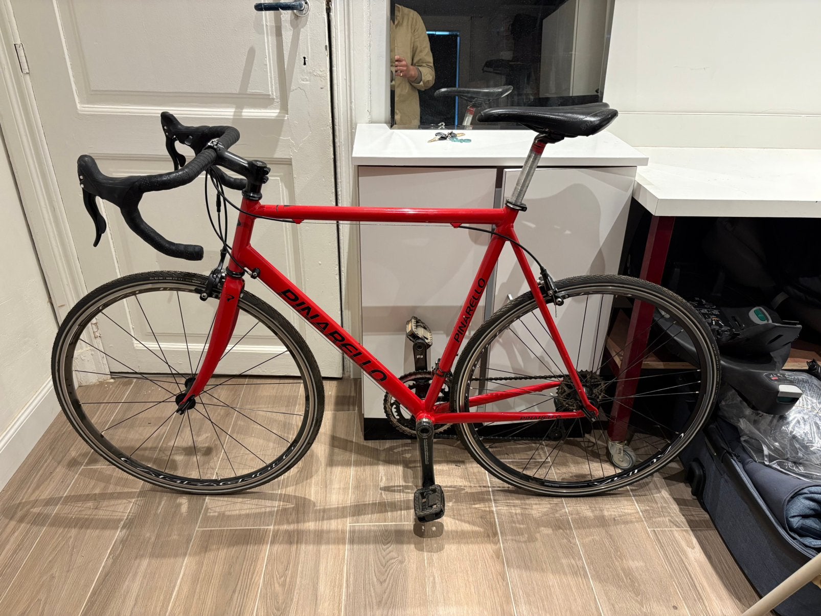 Velo Pinarello - maat 60, Fietsen en Brommers, Fietsen | Racefietsen, Gebruikt, Heren, Overige merken, Meer dan 20 versnellingen
