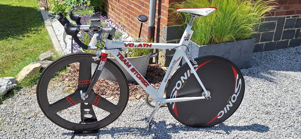 Vélo de triathlon Granville, Vélos & Vélomoteurs, Autres marques, Frein sur jante, Aluminium, Enlèvement