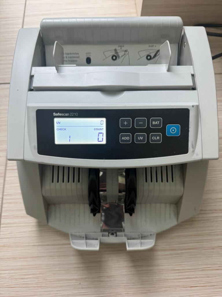 Compteur de caisse et de billets professionnel Safescan 2210, Articles professionnels, Enlèvement ou Envoi