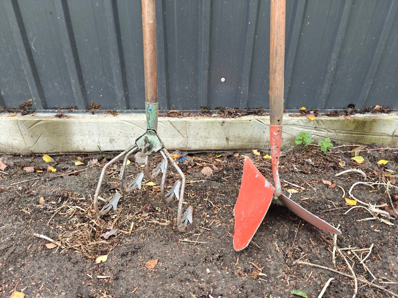 Klauwhark en schoffel, Ophalen, Cultivator
