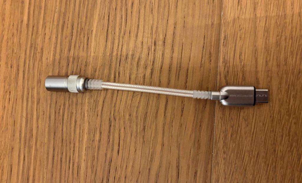 Veclan USB C naar 3.5 mm jack, Audio, Tv en Foto, Audiokabels en Televisiekabels, Ophalen of Verzenden, Zo goed als nieuw, Minder dan 2 meter