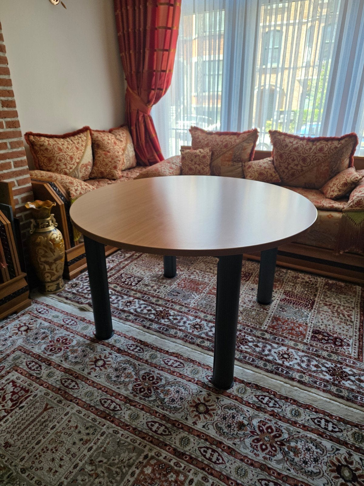table ronde salle à manger, 100 à 150 cm, Rond, Comme neuf, 100 à 150 cm