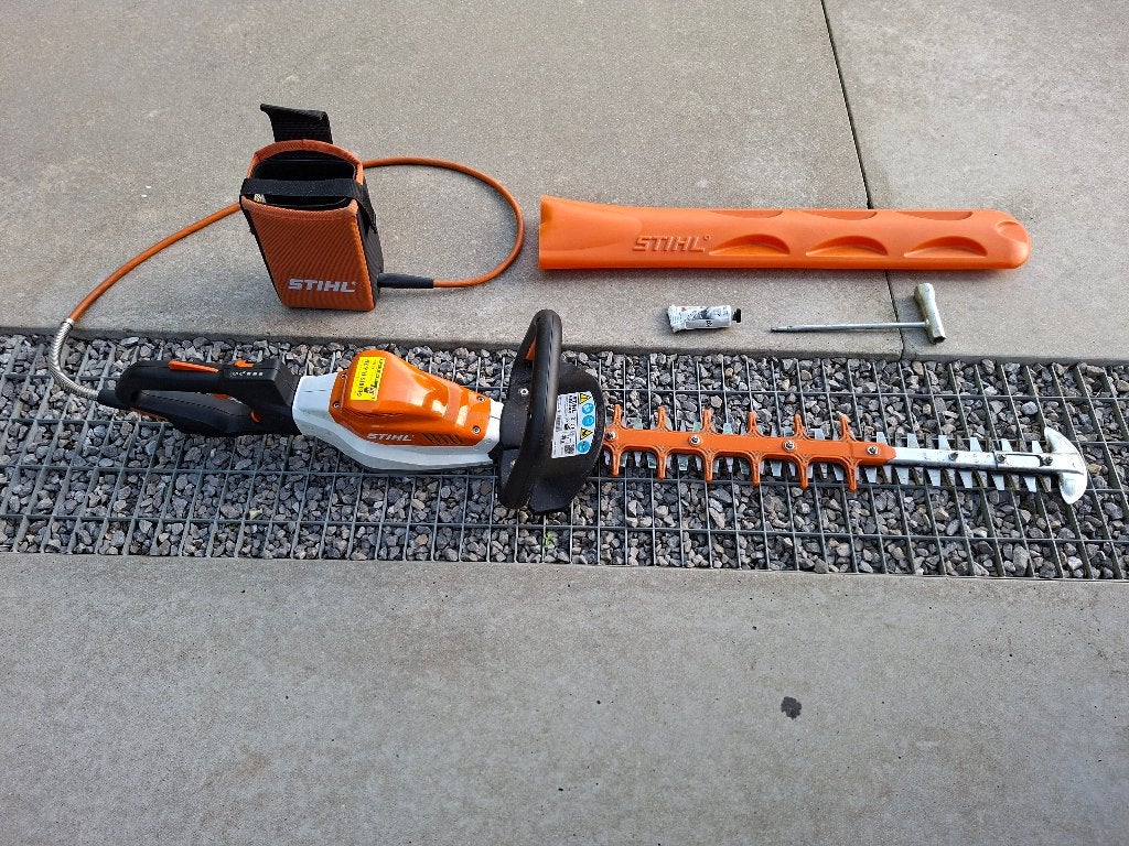 Taille-haie sans fil professionnel STIHL HSA 94 R 60 cm, Enlèvement, Utilisé, Batterie, Sthil