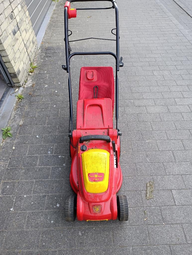 Elektrische grasmachine te koop!, Tondeuse rotative, 30 à 39 cm, Utilisé, Fonction de mulching