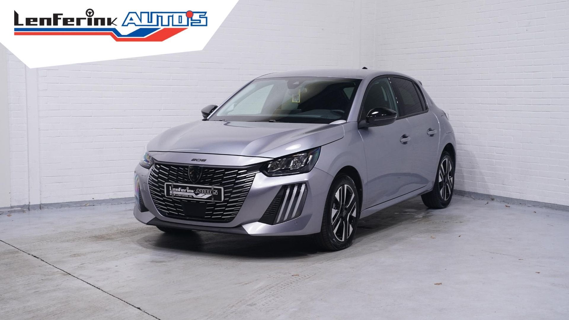 Peugeot 208 Hybrid 100 e-DCS6 Allure Apple Carplay/Android a, Auto's, Peugeot, Automaat, Startonderbreker, Zwart, Bedrijf