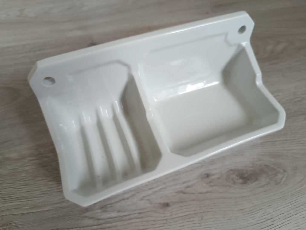 Bac à savon antique en porcelaine blanche Vintage, Enlèvement ou Envoi