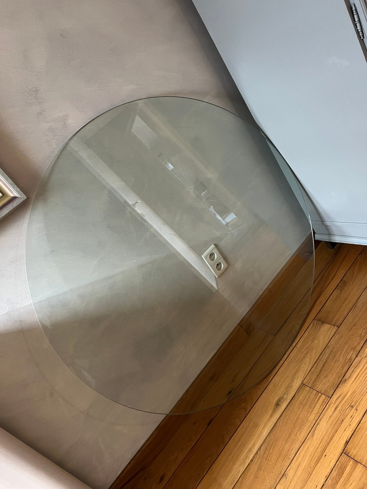 Rond tafel glas, Ophalen, Nieuw