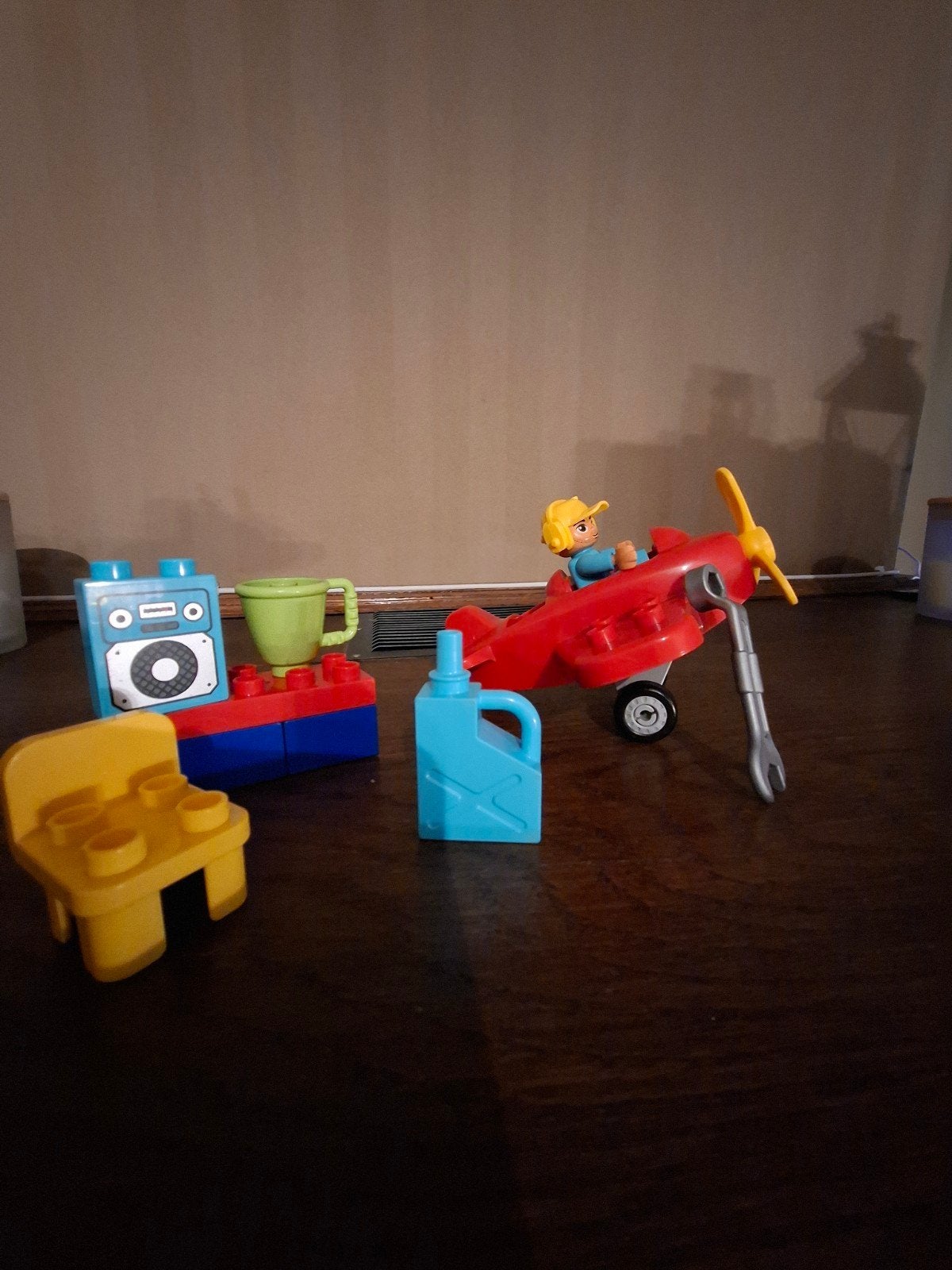 lego duplo VLIEGTUIG, Ophalen