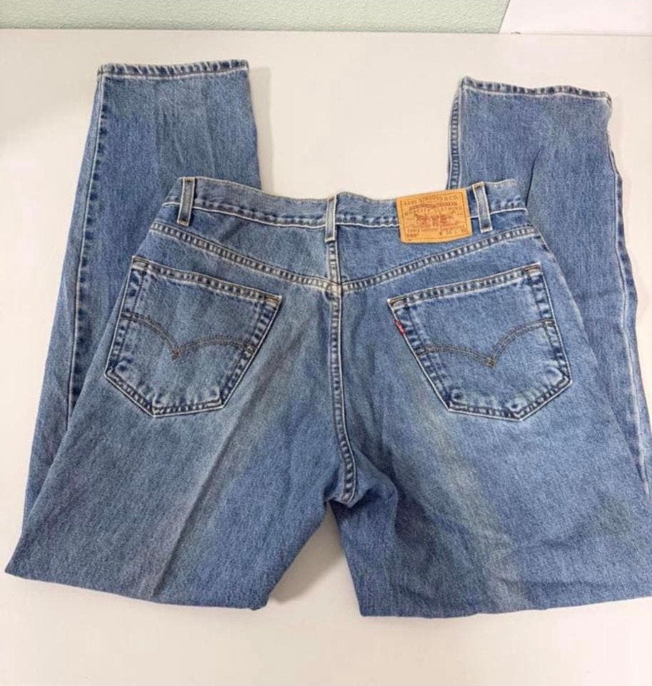 Vintage Levi’s 550 Jeans W34 - L32 Heren spijkerbroek Levis, Kleding | Heren, Spijkerbroeken en Jeans, Ophalen of Verzenden, Zo goed als nieuw