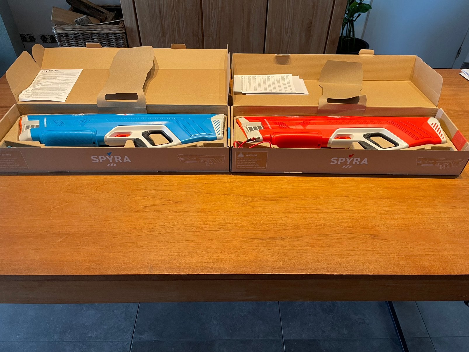 Spyra 3 (elektrisch superwaterpistool), Ophalen, Zo goed als nieuw