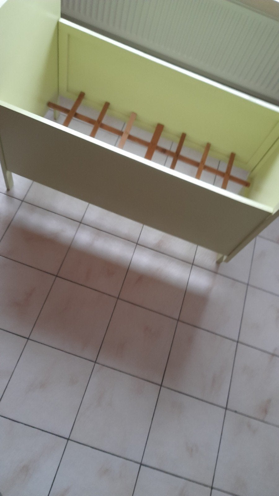 Kinderbedje fintage, Ophalen